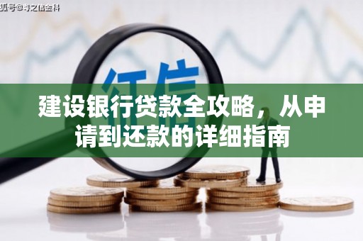蔡甸建设银行贷款全攻略，从申请到还款的详细指南