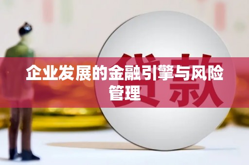 蔡甸企业发展的金融引擎与风险管理