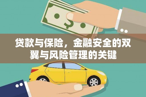蔡甸贷款与保险，金融安全的双翼与风险管理的关键
