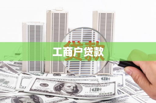 蔡甸工商户贷款