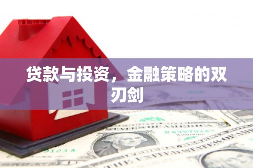 蔡甸贷款与投资，金融策略的双刃剑