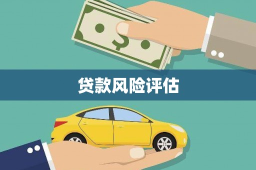 蔡甸贷款风险评估
