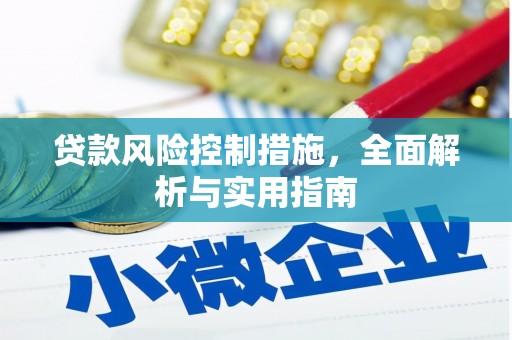 蔡甸贷款风险控制措施，全面解析与实用指南