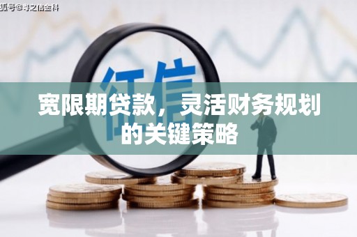 蔡甸宽限期贷款，灵活财务规划的关键策略