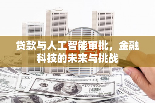 蔡甸贷款与人工智能审批，金融科技的未来与挑战