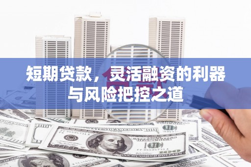 蔡甸短期贷款，灵活融资的利器与风险把控之道