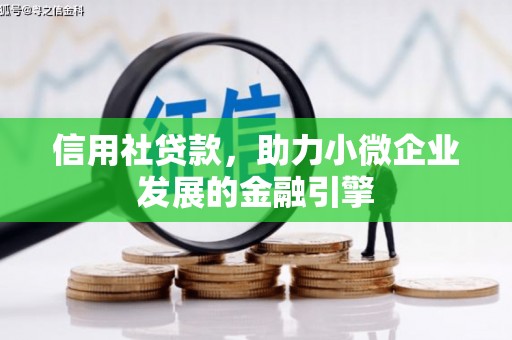 蔡甸信用社贷款，助力小微企业发展的金融引擎