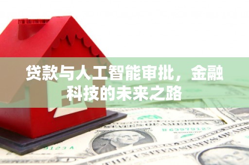 蔡甸贷款与人工智能审批，金融科技的未来之路
