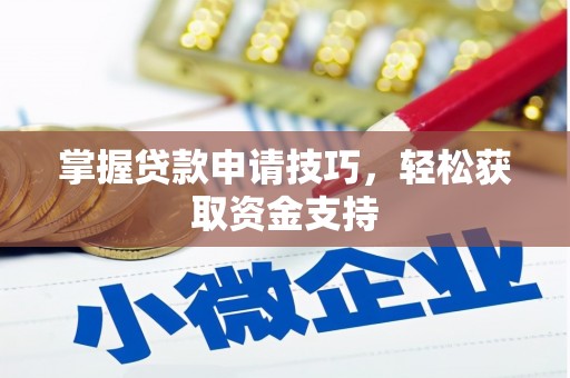 蔡甸掌握贷款申请技巧，轻松获取资金支持