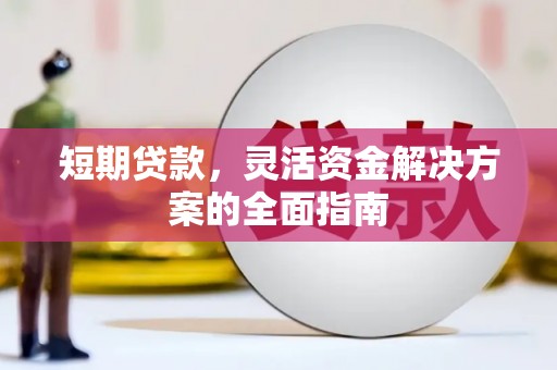 蔡甸短期贷款，灵活资金解决方案的全面指南