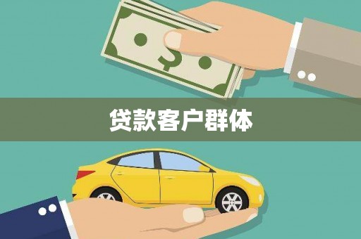 蔡甸贷款客户群体
