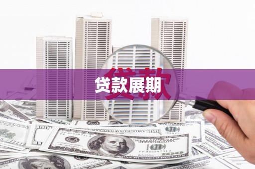 蔡甸贷款展期