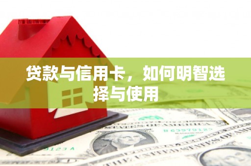 蔡甸贷款与信用卡，如何明智选择与使用