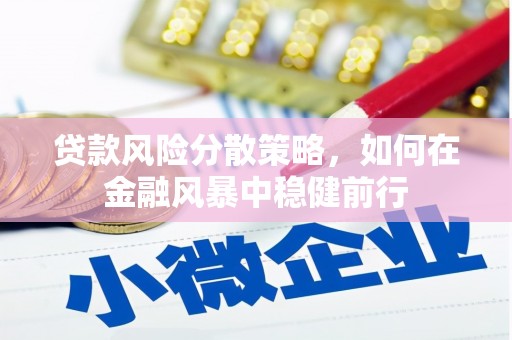 蔡甸贷款风险分散策略，如何在金融风暴中稳健前行