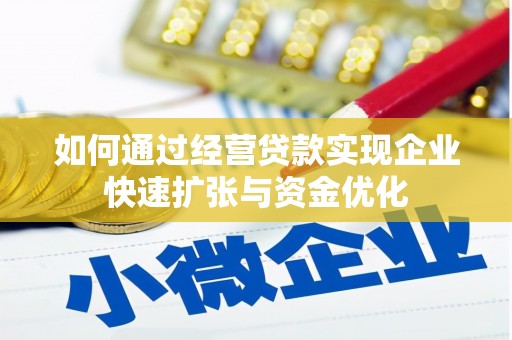 蔡甸如何通过经营贷款实现企业快速扩张与资金优化