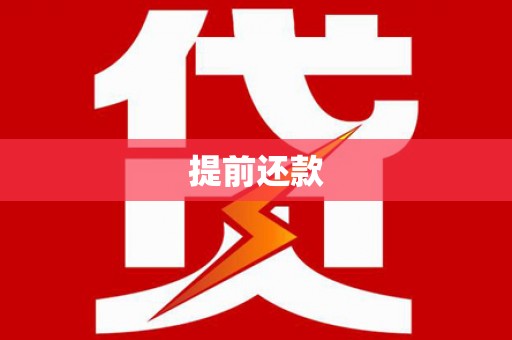 蔡甸提前还款