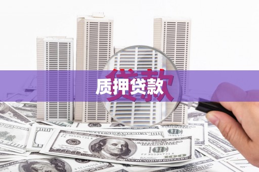 蔡甸质押贷款