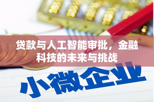 蔡甸贷款与人工智能审批，金融科技的未来与挑战