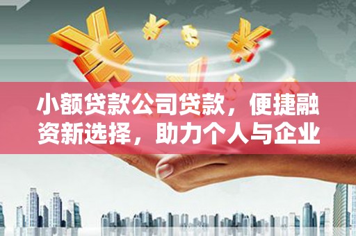 蔡甸小额贷款公司贷款，便捷融资新选择，助力个人与企业成长