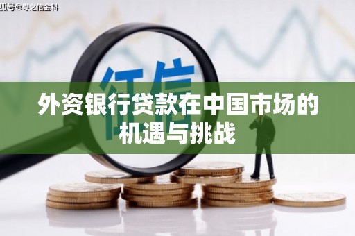 蔡甸外资银行贷款在中国市场的机遇与挑战