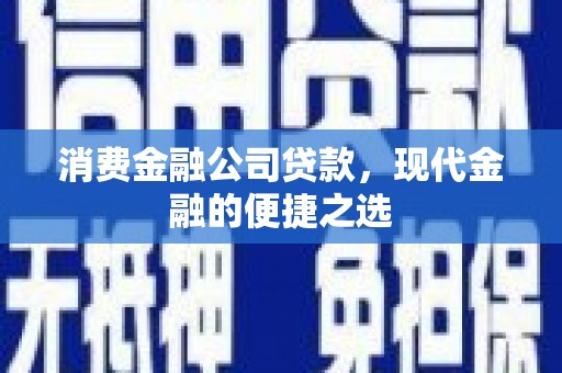 蔡甸消费金融公司贷款，现代金融的便捷之选