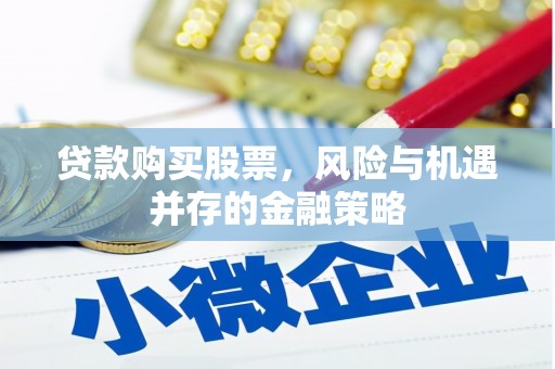 蔡甸贷款购买股票，风险与机遇并存的金融策略