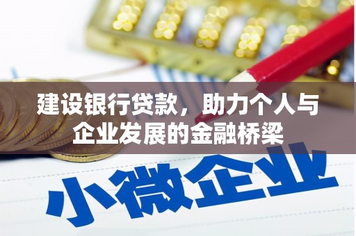 蔡甸建设银行贷款，助力个人与企业发展的金融桥梁
