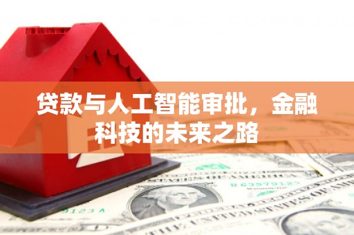 蔡甸贷款与人工智能审批，金融科技的未来之路