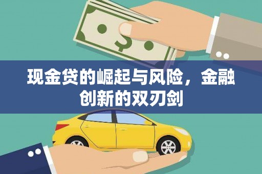 蔡甸现金贷的崛起与风险，金融创新的双刃剑