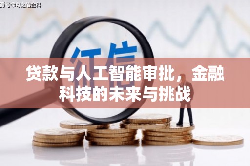 蔡甸贷款与人工智能审批，金融科技的未来与挑战