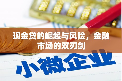 蔡甸现金贷的崛起与风险，金融市场的双刃剑