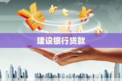 蔡甸建设银行贷款