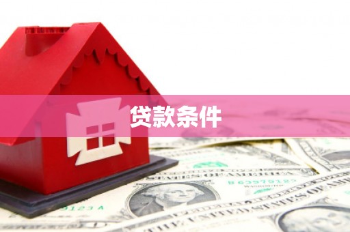 蔡甸贷款条件