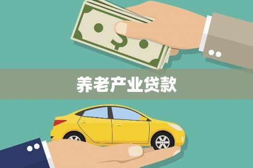 蔡甸养老产业贷款