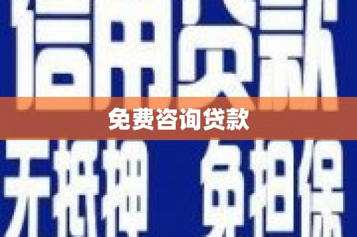 蔡甸免费咨询贷款