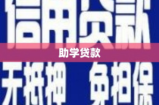 蔡甸助学贷款