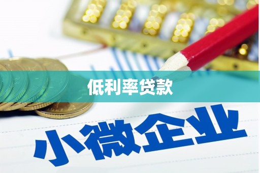 蔡甸低利率贷款