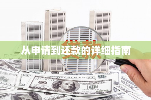 蔡甸从申请到还款的详细指南