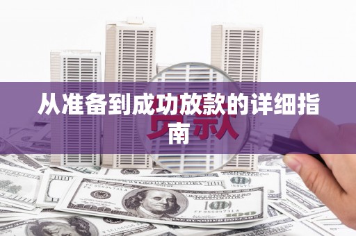 蔡甸从准备到成功放款的详细指南