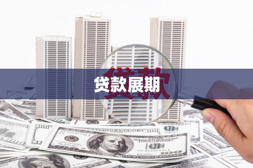 蔡甸贷款展期