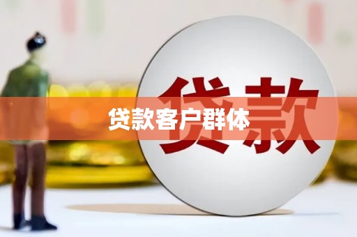 蔡甸贷款客户群体