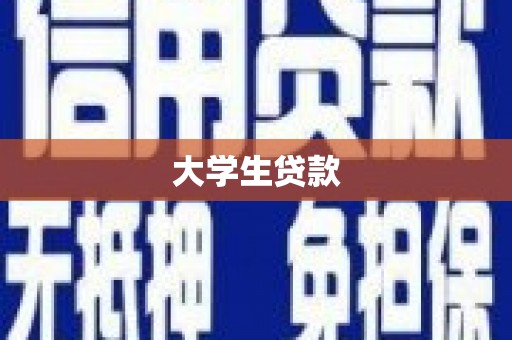 蔡甸大学生贷款