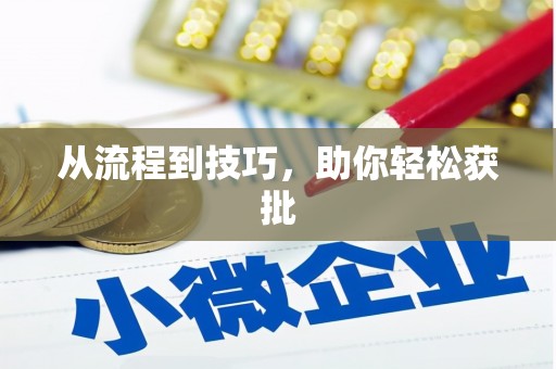 蔡甸从流程到技巧，助你轻松获批
