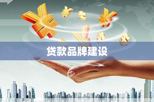 蔡甸贷款品牌建设
