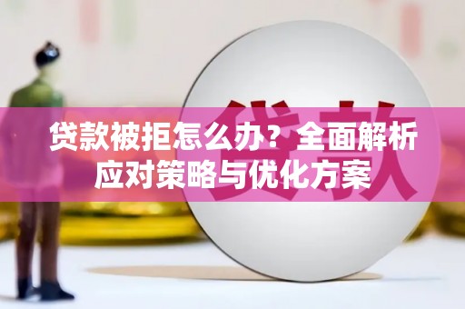 蔡甸贷款被拒怎么办？全面解析应对策略与优化方案